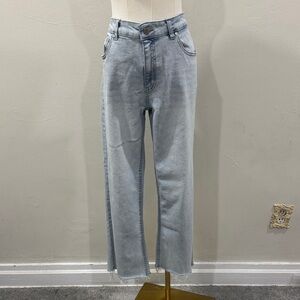OAT New York Rohan Light Wash Jeans | Size 10/30 | Cropped